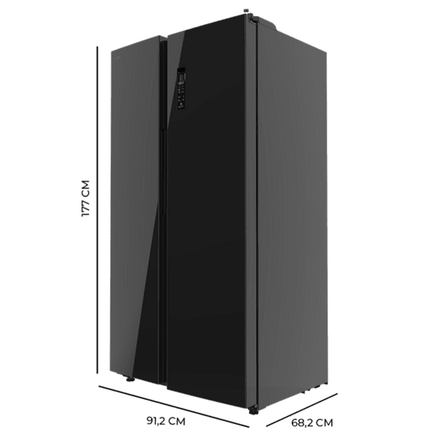 additioanl image for  Cecotec Fridge Black Cool Market SBS550 